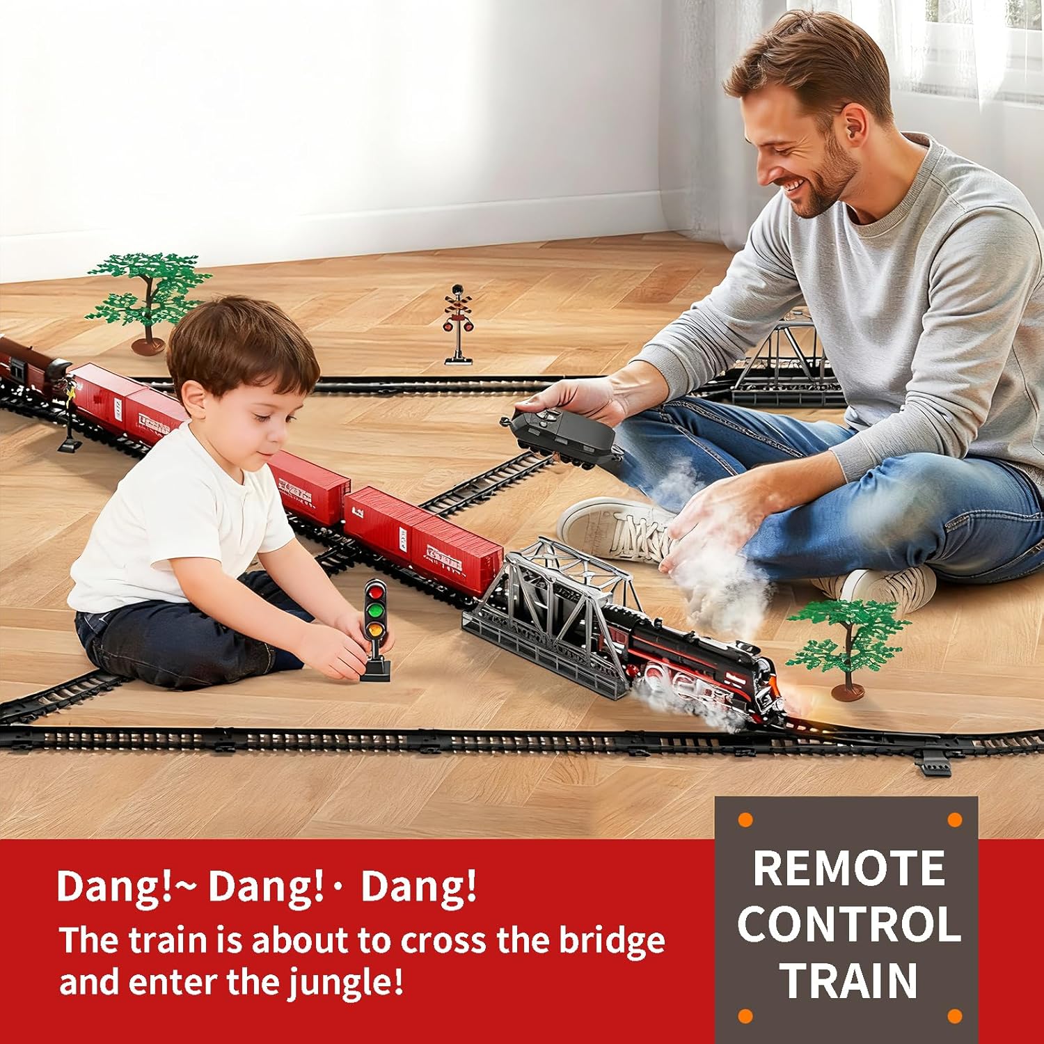 Model Train Set, Remote Contro - Model Kit Locomotive のレビューと価格