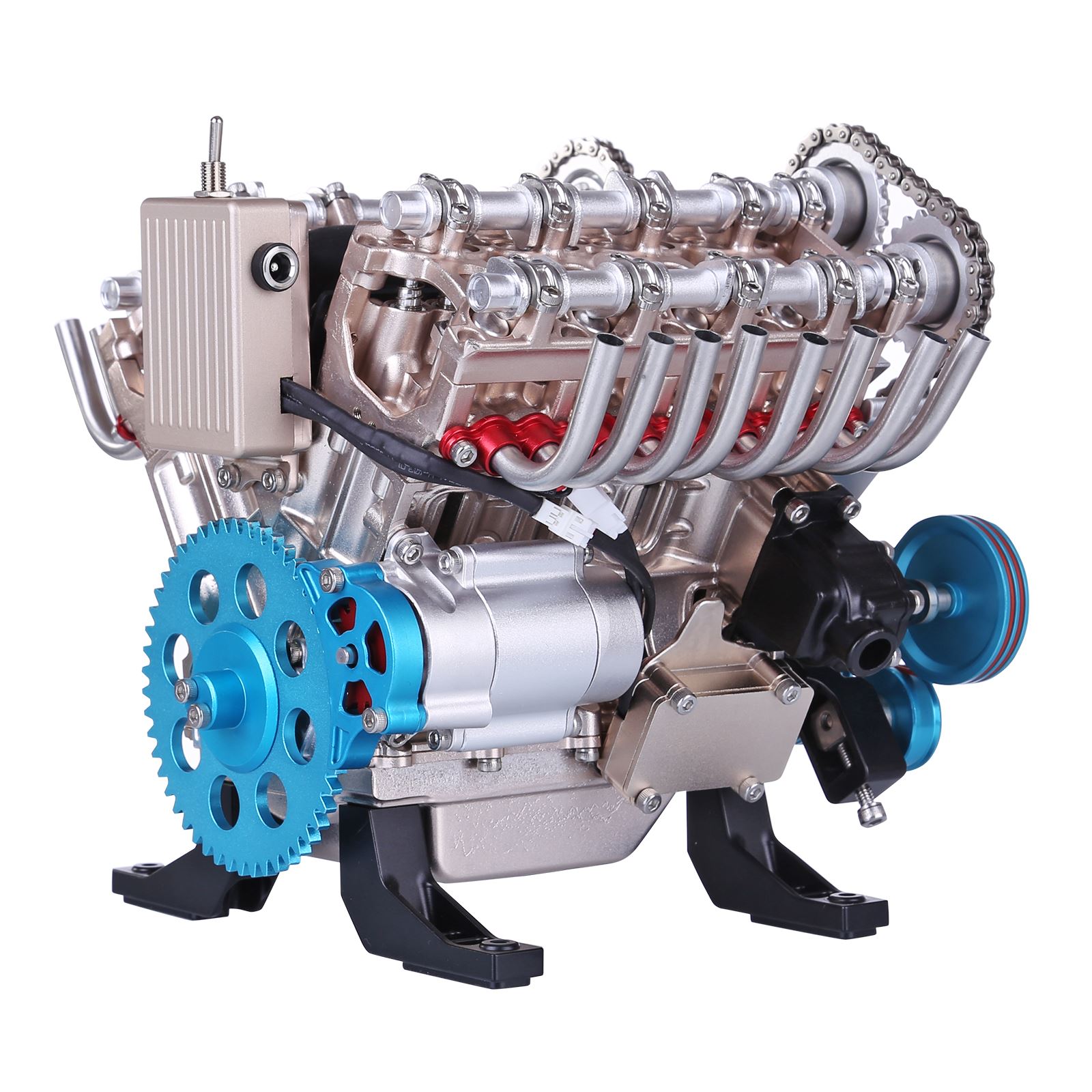 500+Pcs DIY V8 Engine Model Me - Model Kit V8 Engine のレビューと価格