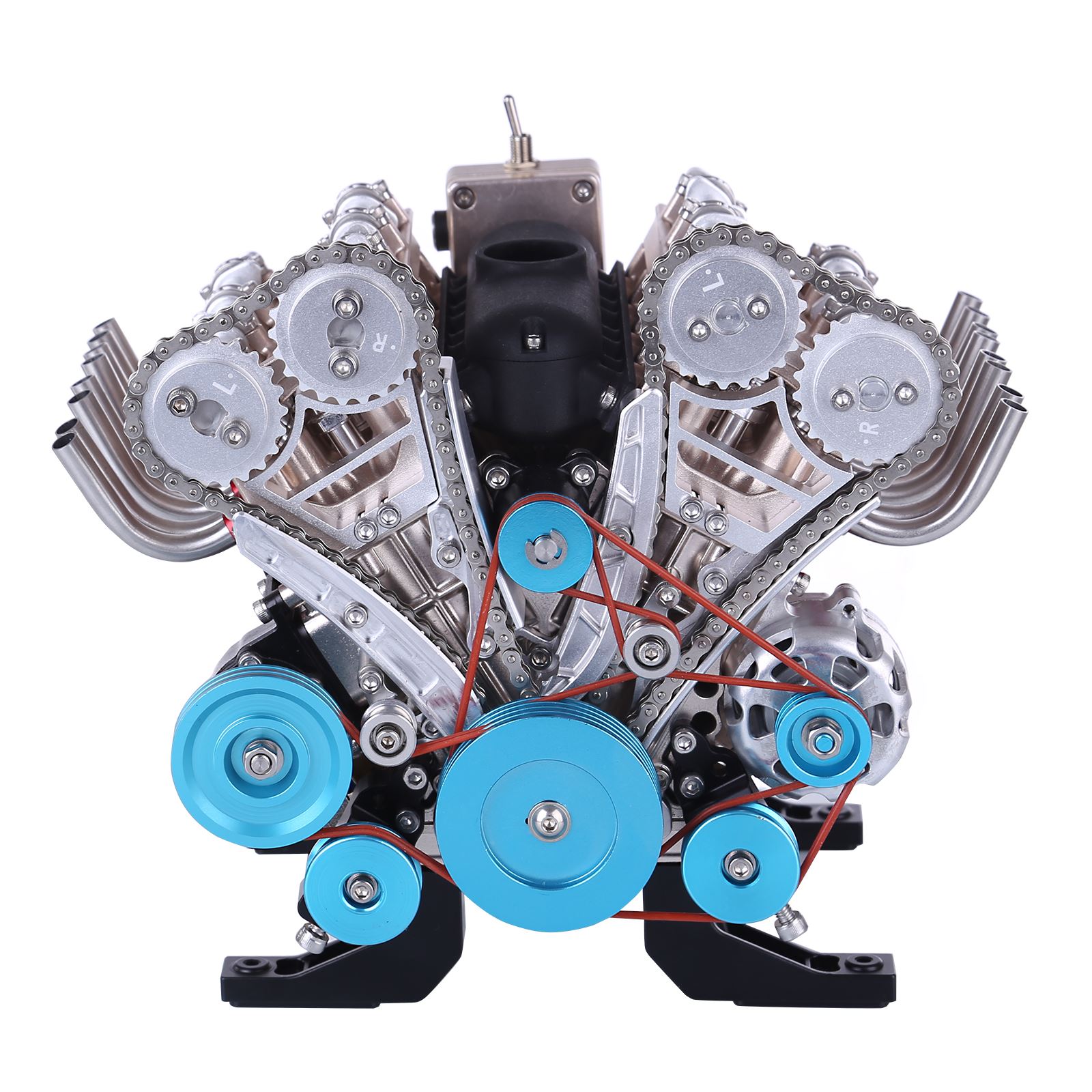 500+Pcs DIY V8 Engine Model Me - Model Kit V8 Engine のレビューと価格