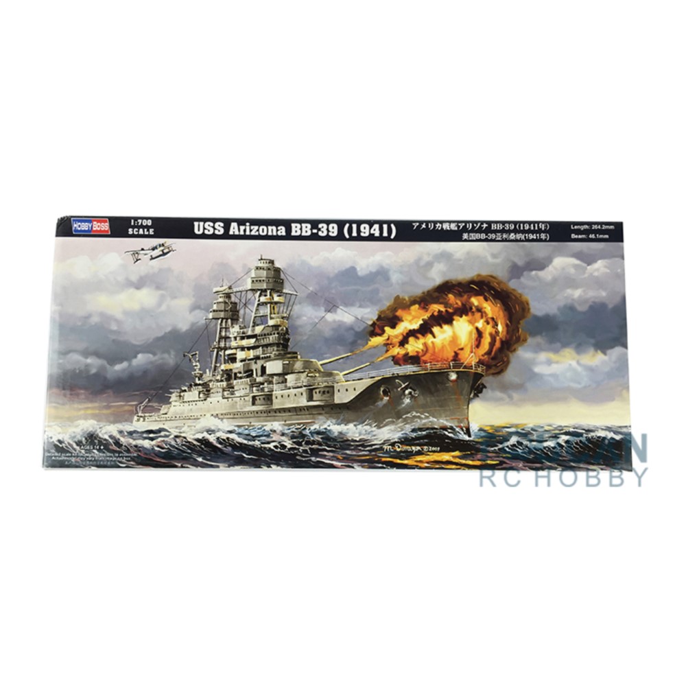 Hobby Boss 83401 1/700 USS Ari - Model Kit Uss Arizona のレビューと価格