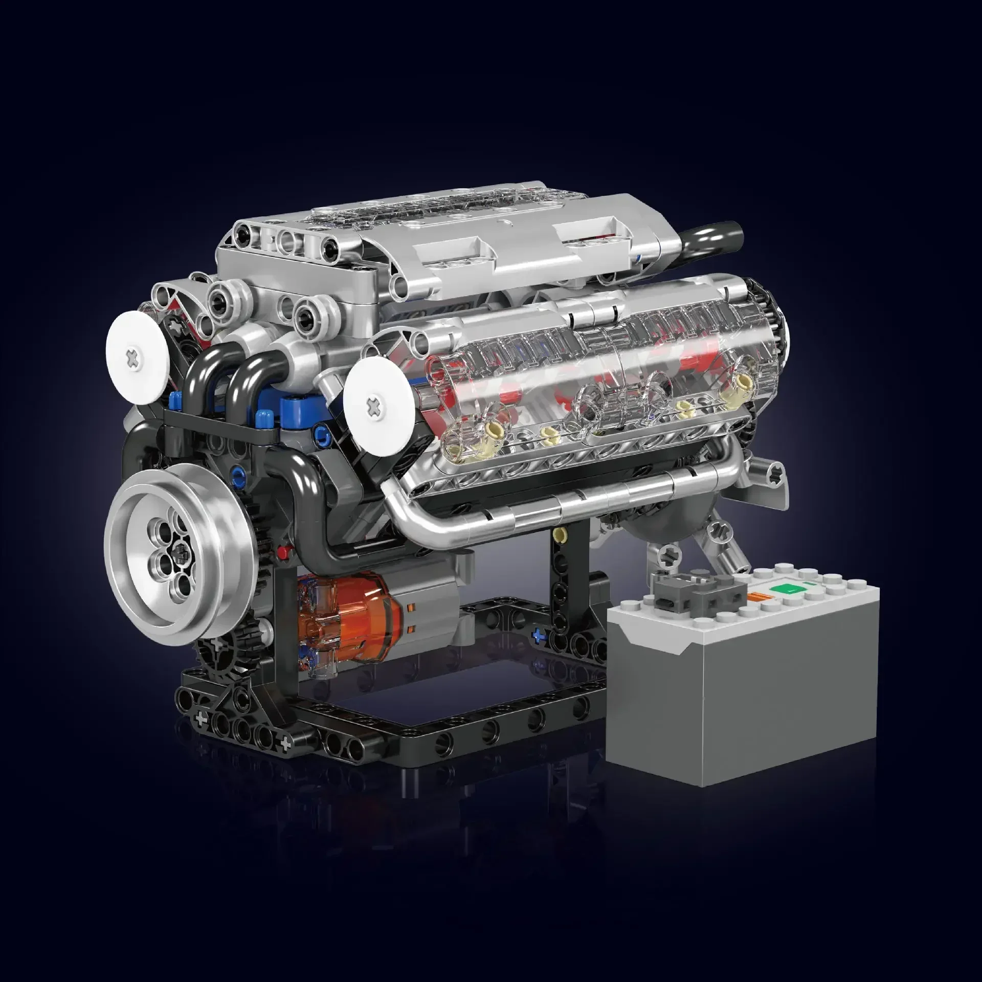 Mould King V8 Engine Building  - Model Kit V8 Engine のレビューと価格