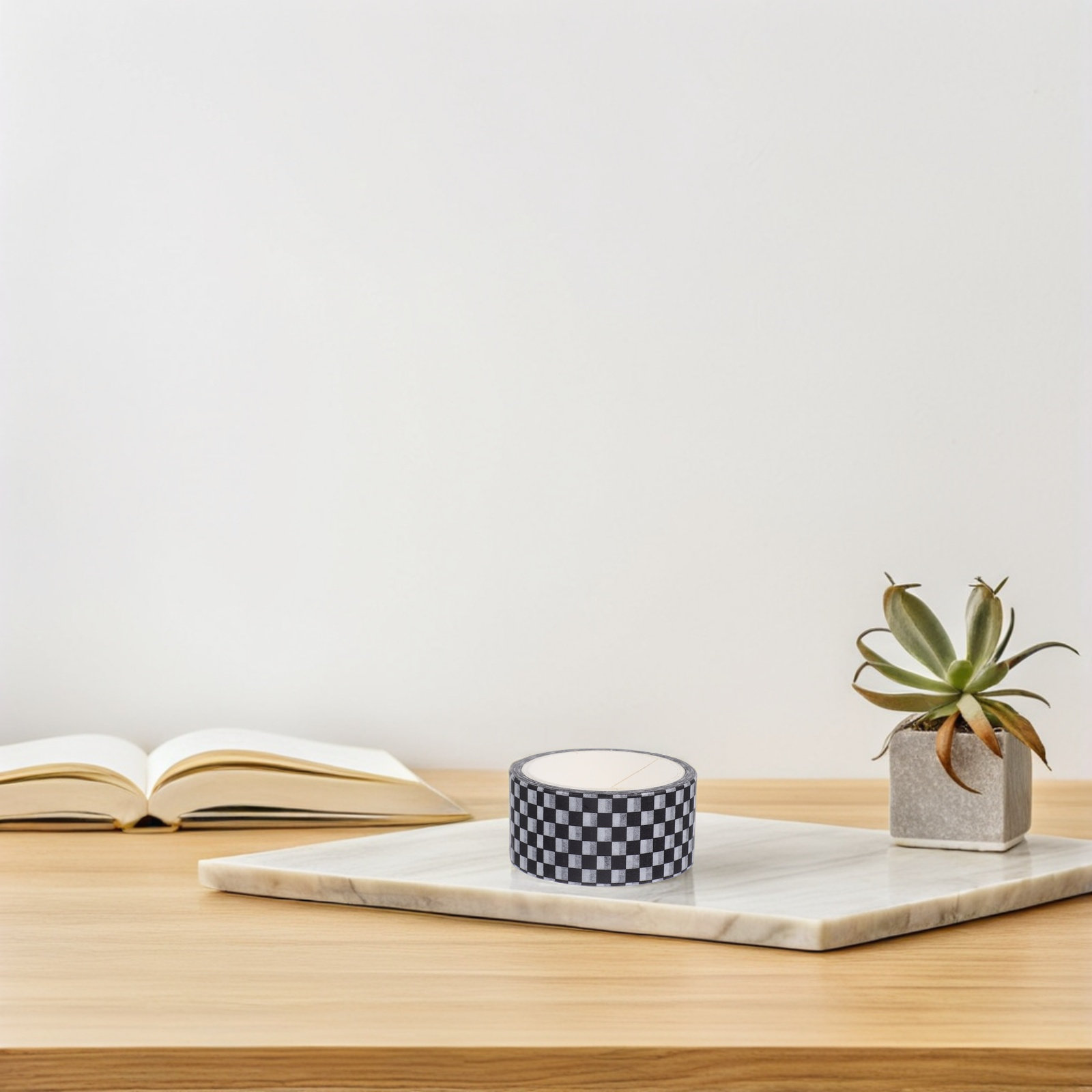 12 Rolls Checkered Washi Tape  - Masking Tape Thin のレビューと価格