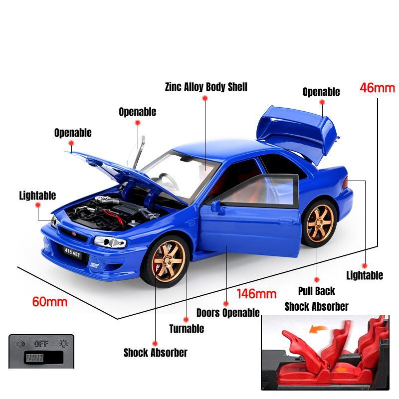 1/32 Subaru Impreza WRX 22B ST - Model Kit Ae86 のレビューと価格