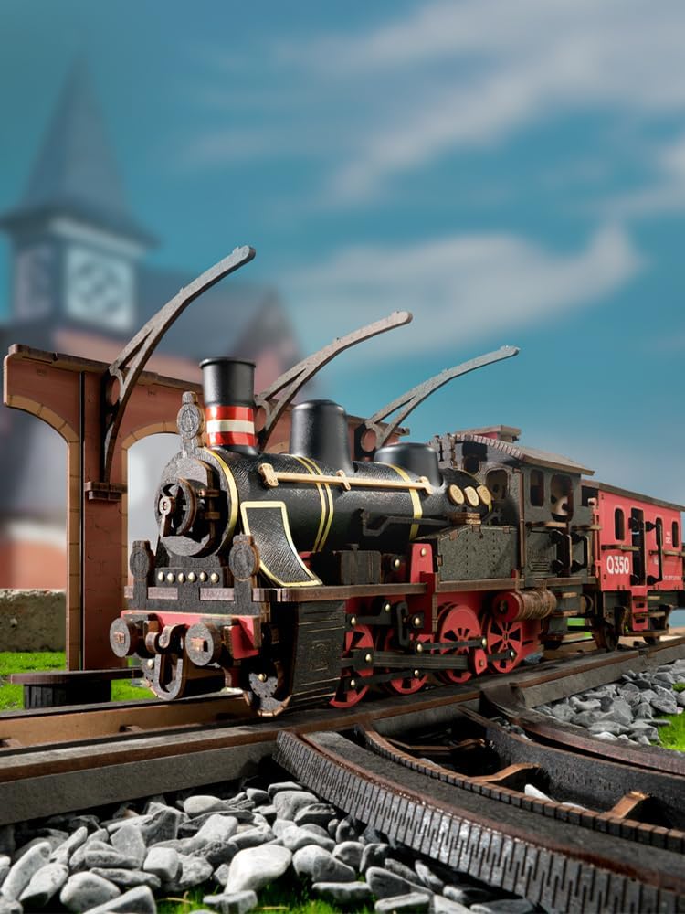 Robotime Steam Train Model Kit - Model Kit Locomotive のレビューと価格