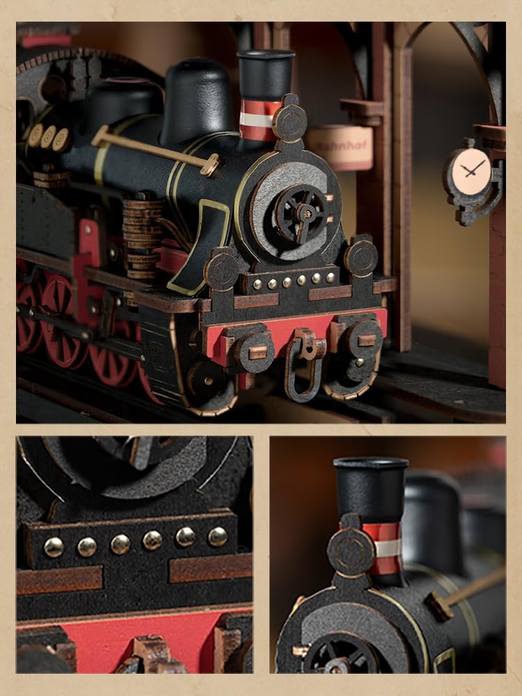 Robotime Steam Train Model Kit - Model Kit Locomotive のレビューと価格