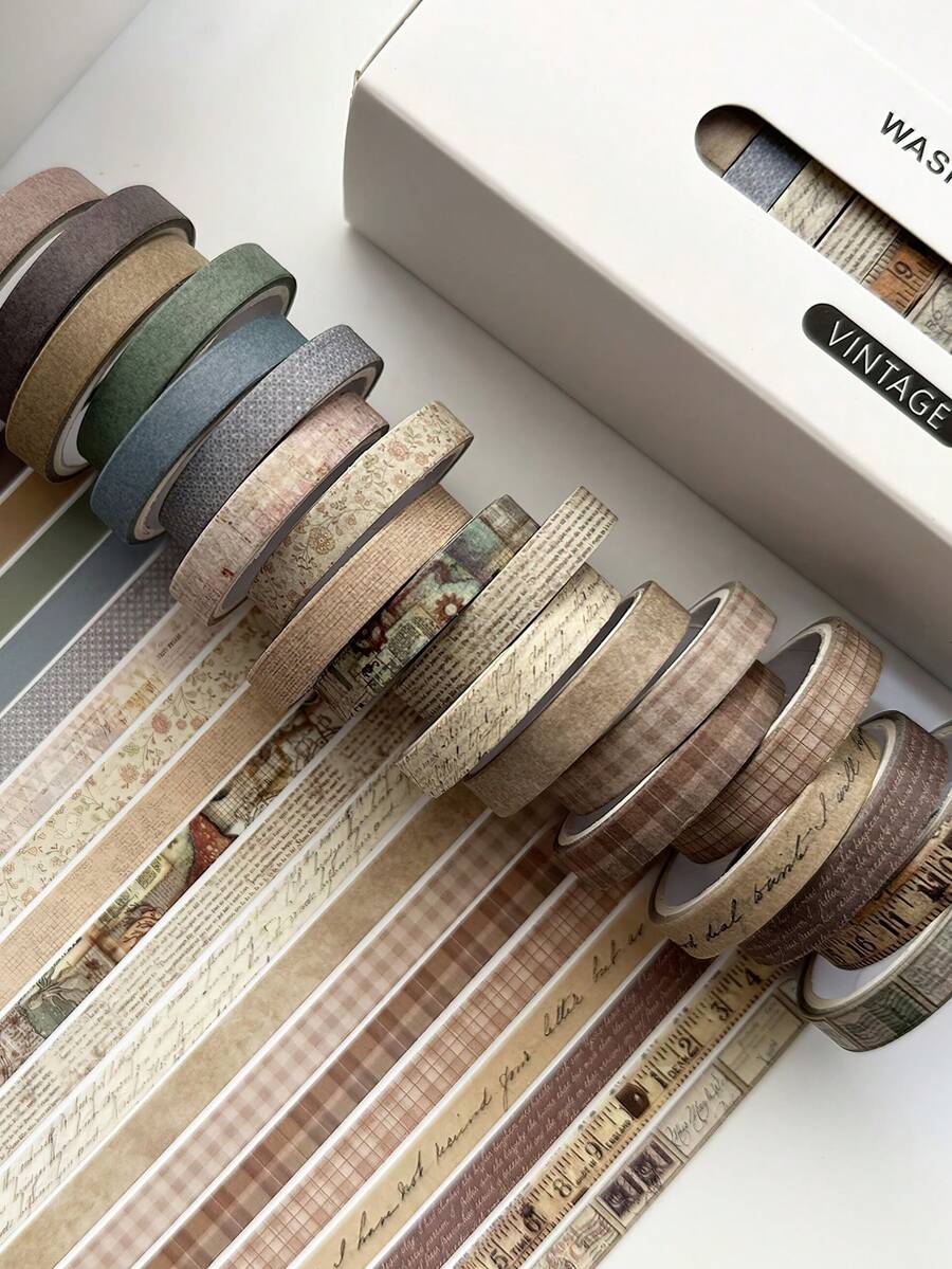 20pcs/Pack Cute Washi Tape, Th - Masking Tape Thin のレビューと価格