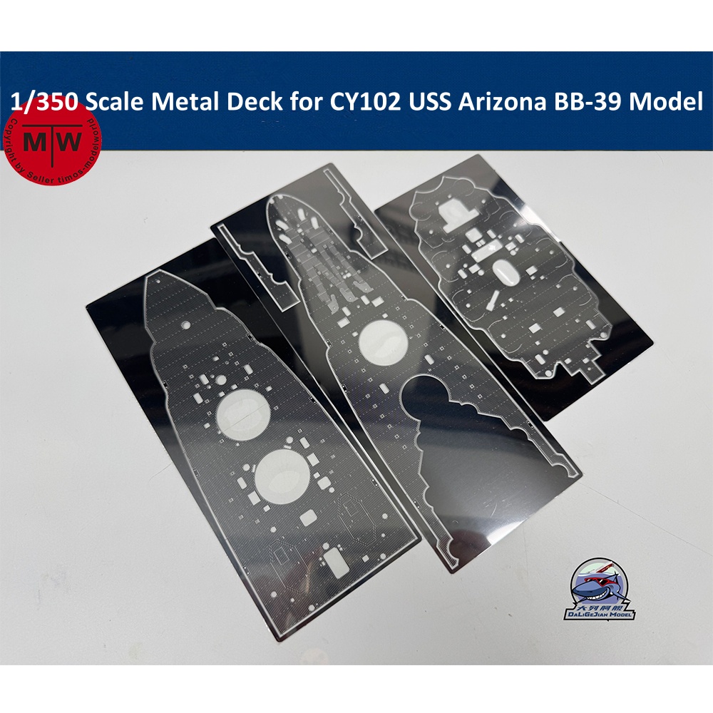 1/350 Scale Metal Deck for CY1 - Model Kit Uss Arizona のレビューと価格