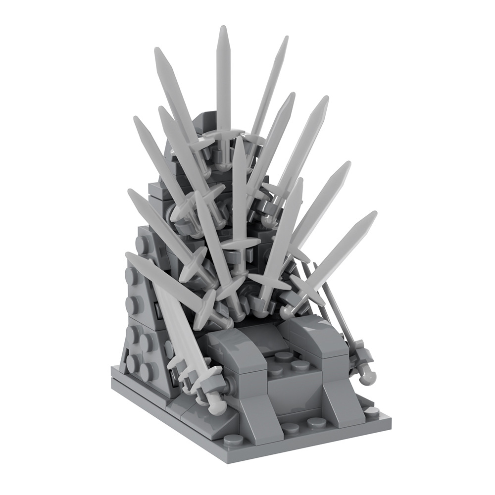 MOC Iron Throne Sword Chair An - Model Kit Iron Sickle のレビューと価格