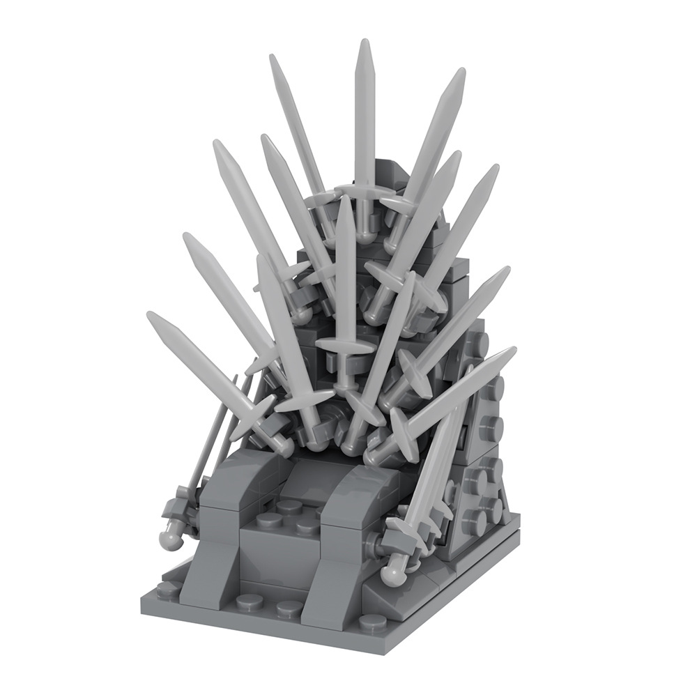 MOC Iron Throne Sword Chair An - Model Kit Iron Sickle のレビューと価格