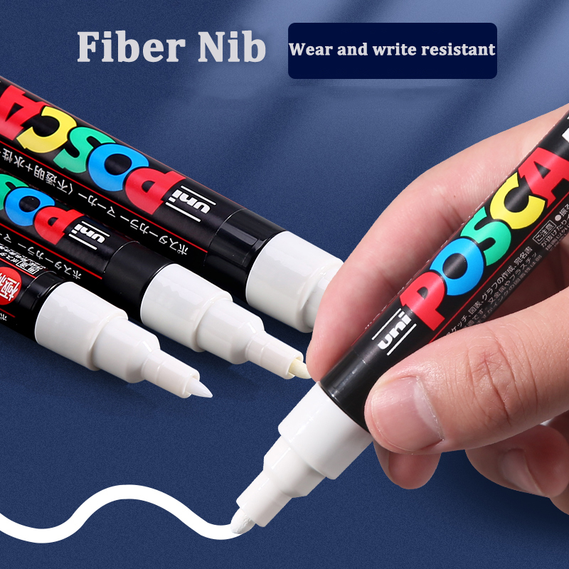 UNI Posca White Waterproof Per - Model Kit Markers のレビューと価格
