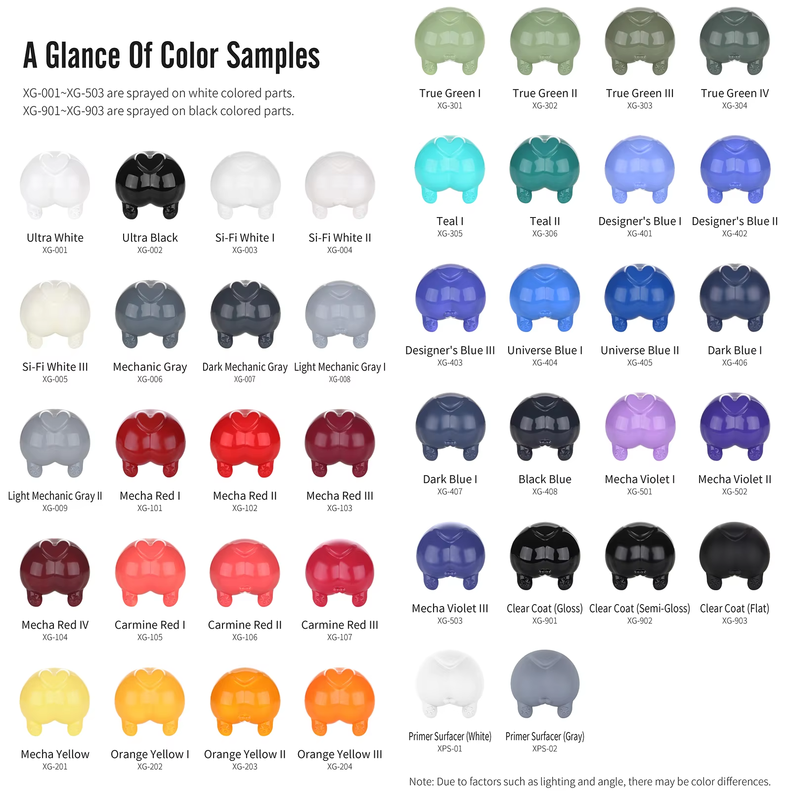 DSPIAE XG Series 50ML Pre Mixe - Model Kit Paint Set のレビューと価格