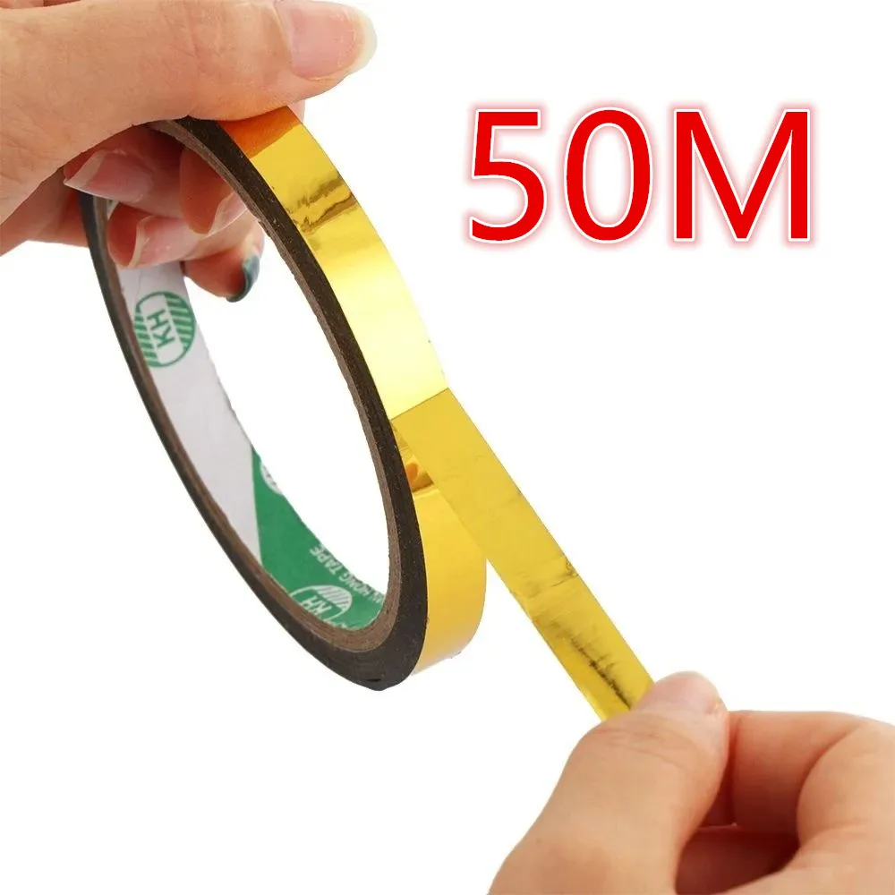 50M Glitter Slim Gold Silver F - Masking Tape Thin のレビューと価格