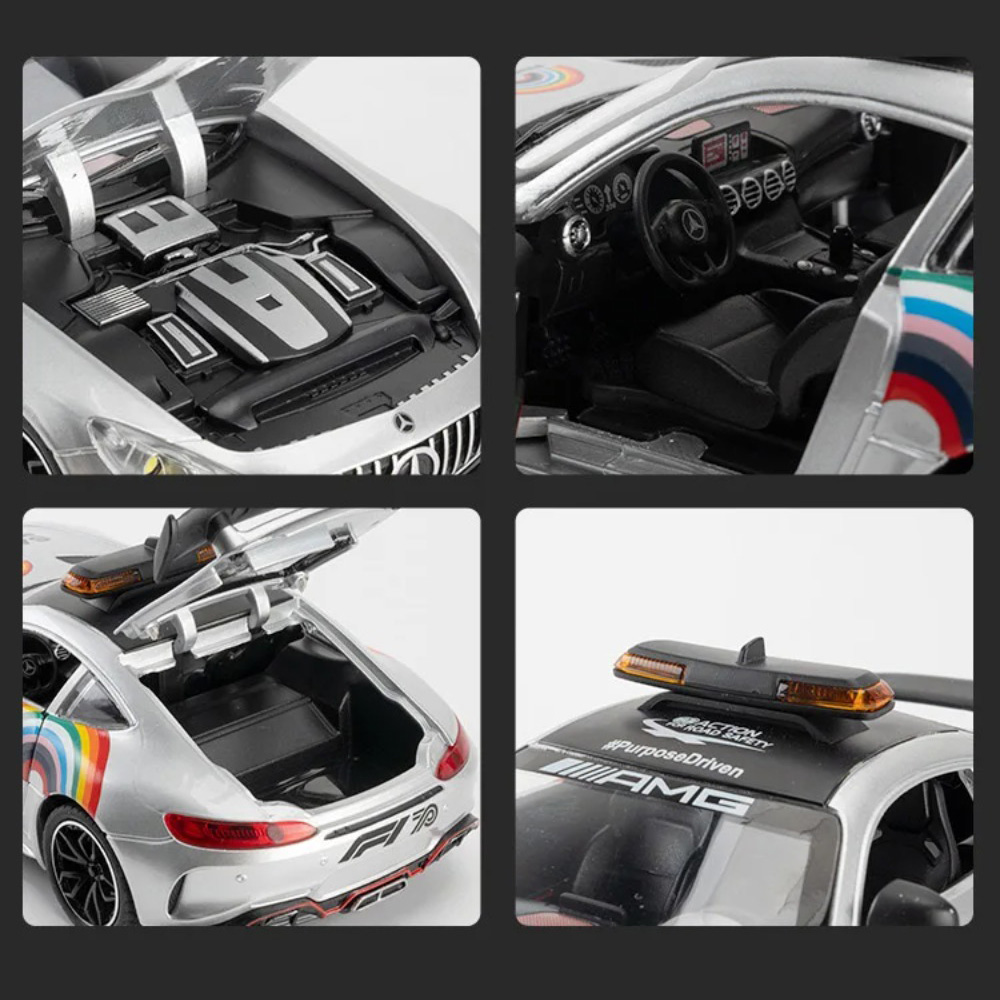 1:24 Alloy GTR F1 Safety Cars  - Model Kit F1 のレビューと価格