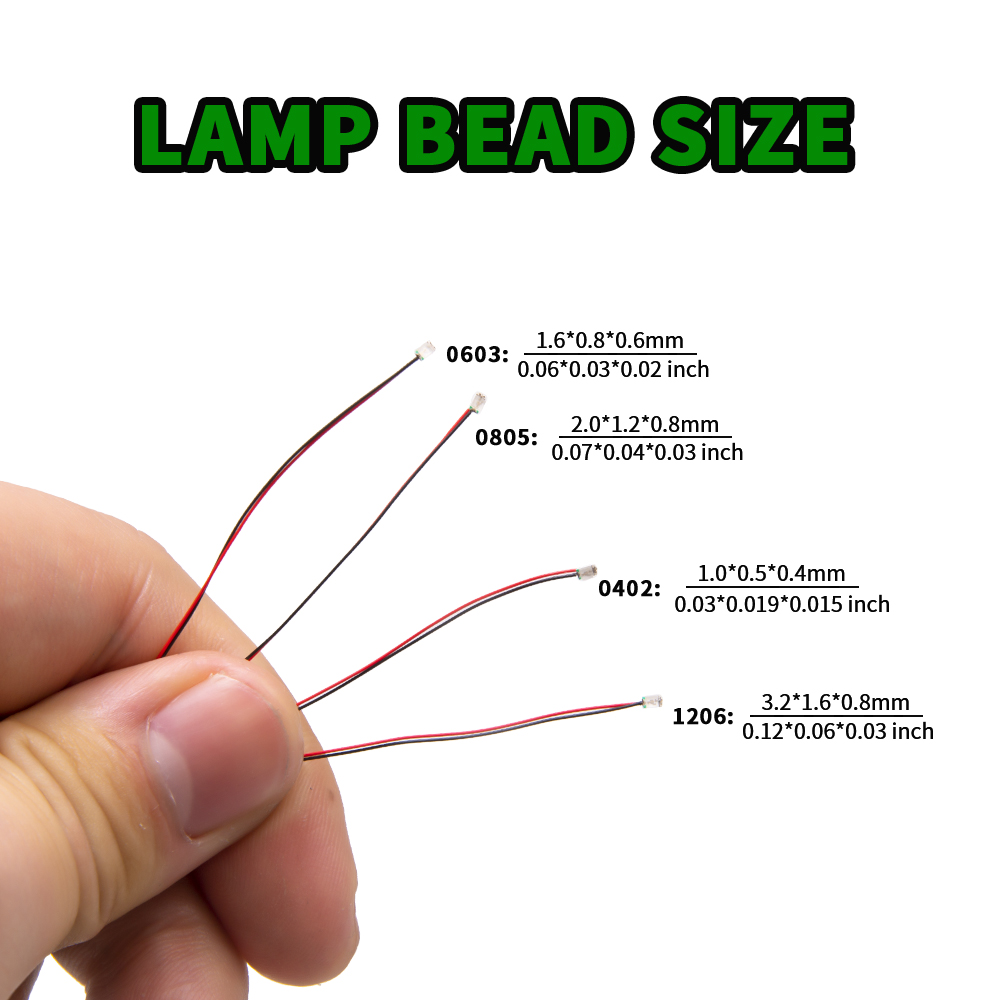 10pcs/Set Micro LED Lamp Chips - Model Kit Locomotive のレビューと価格