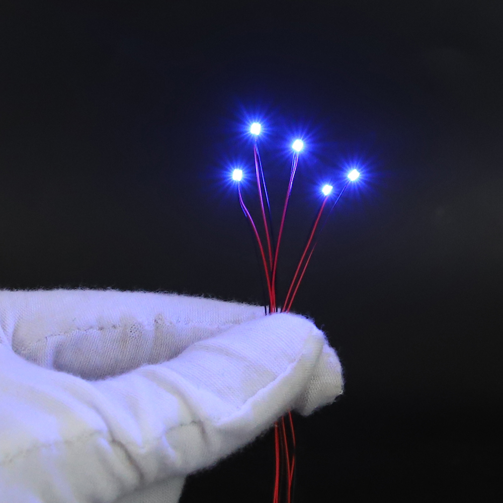 10pcs/Set Micro LED Lamp Chips - Model Kit Locomotive のレビューと価格