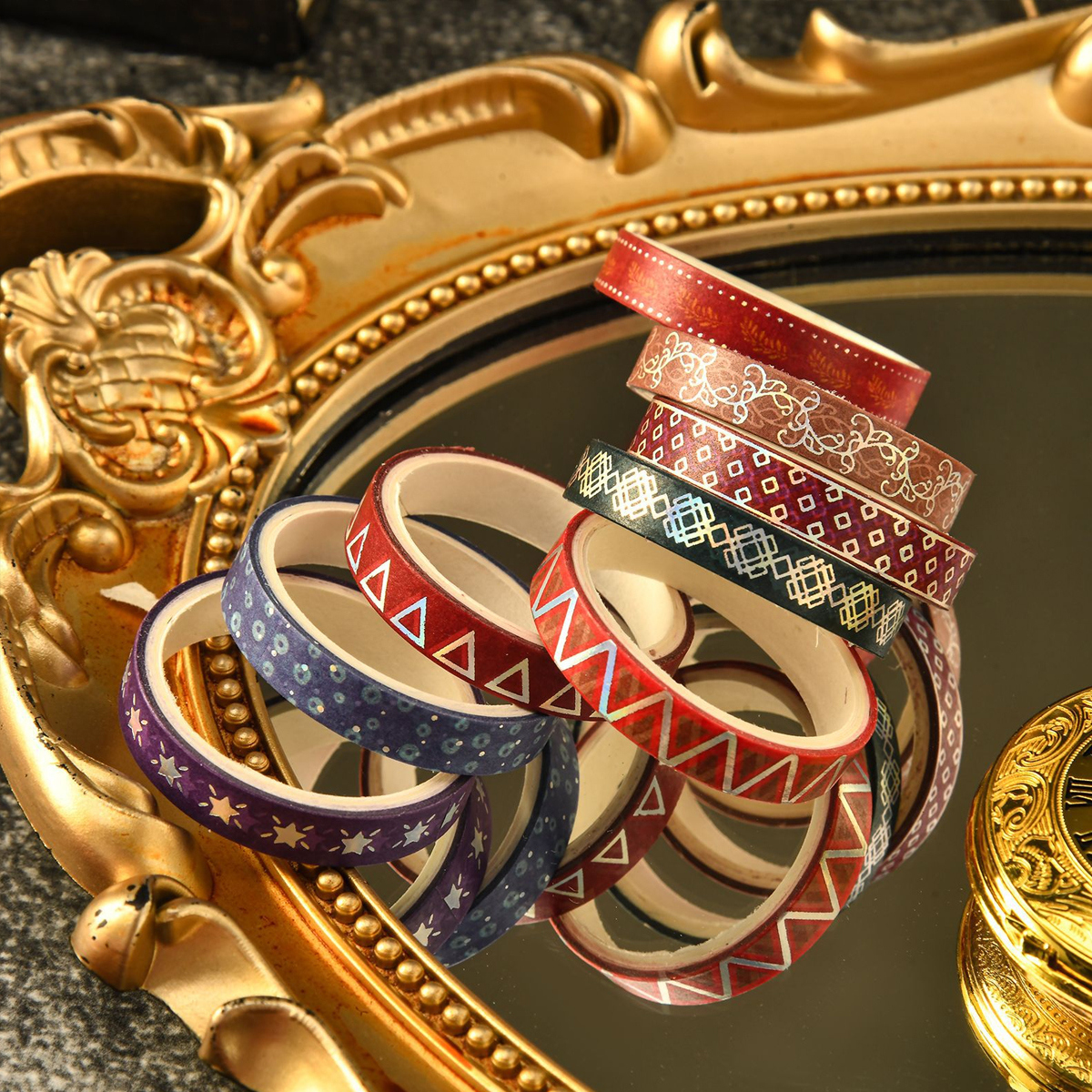 36rolls Slim golden foiled Was - Masking Tape Thin のレビューと価格