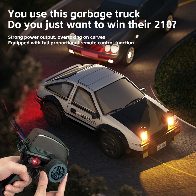 RC Drift Car 1/64 AE86 Mini De - Model Kit Ae86 のレビューと価格