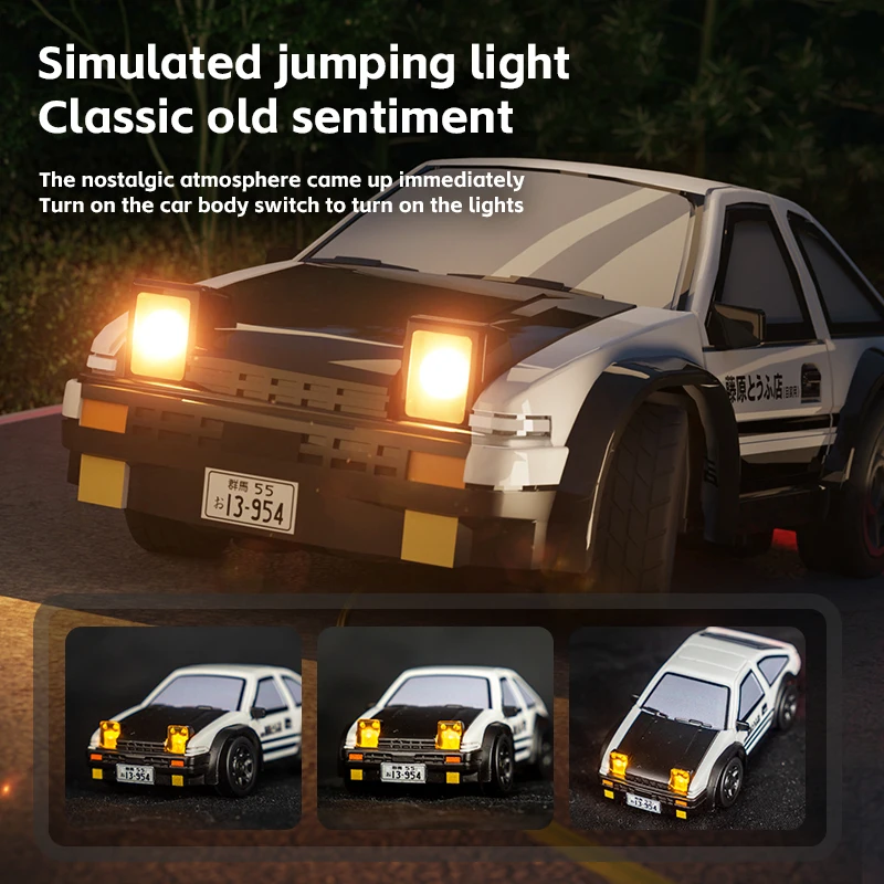 RC Drift Car 1/64 AE86 Mini De - Model Kit Ae86 のレビューと価格