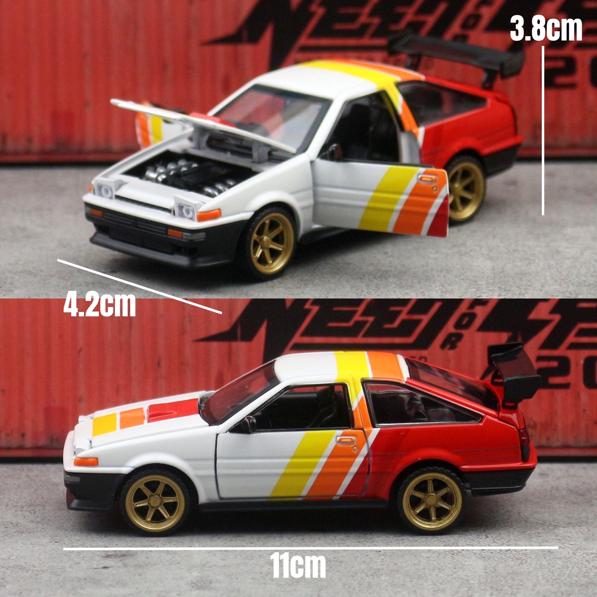 1/37 TOYOTA AE86 Sprinter True - Model Kit Ae86 のレビューと価格