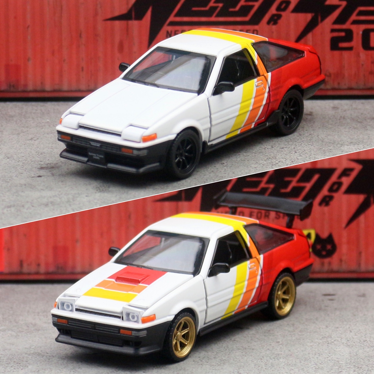 1/37 TOYOTA AE86 Sprinter True - Model Kit Ae86 のレビューと価格
