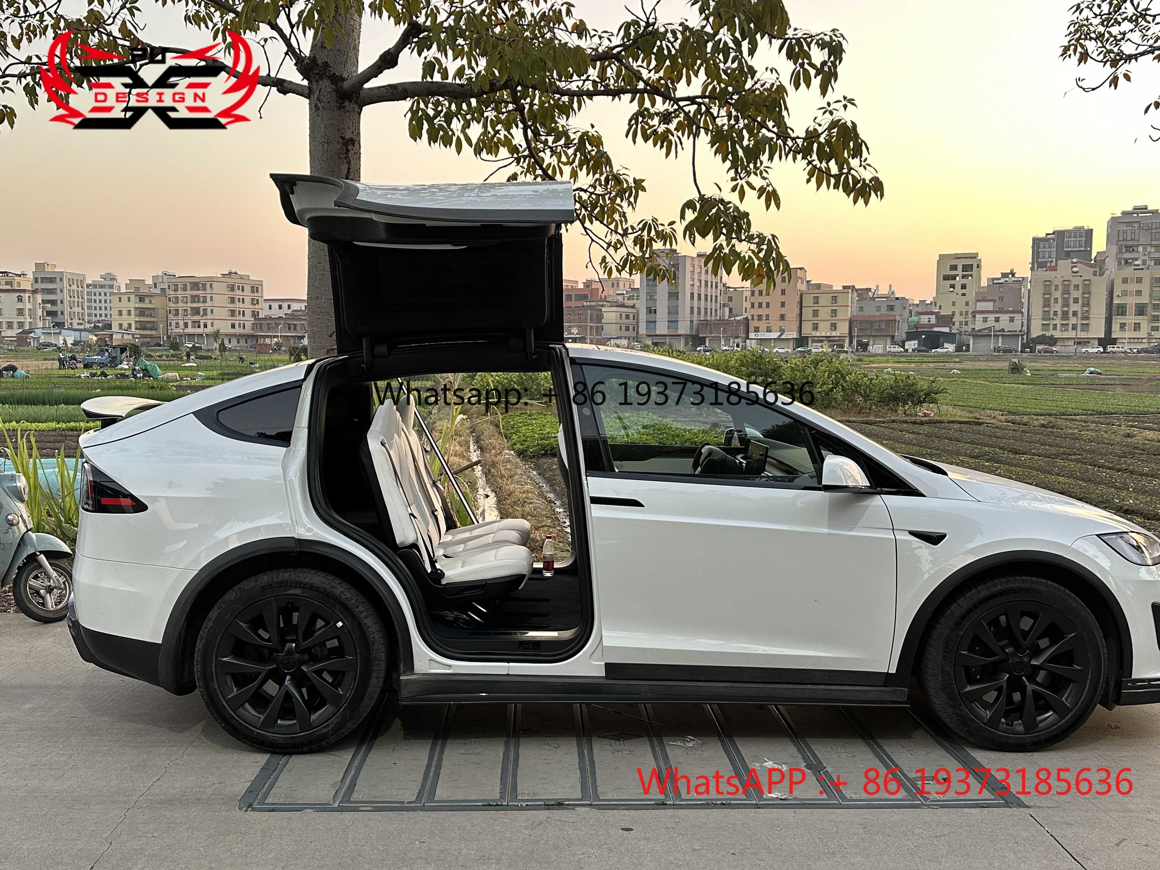 For Tesla Model X Plaid 2021-2 - Model Kit X Wing のレビューと価格