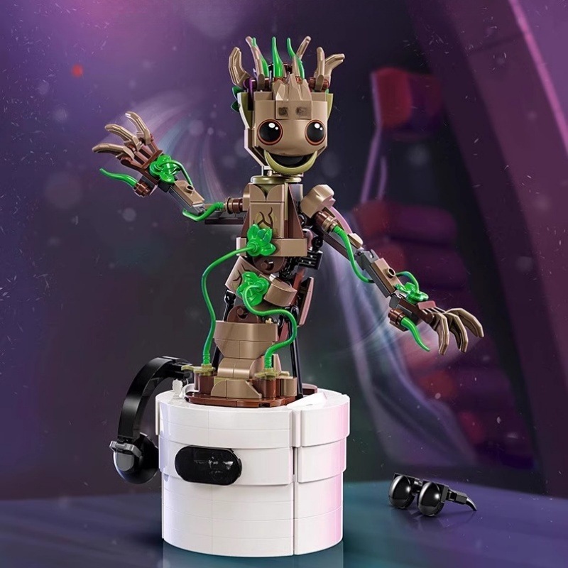 Marvel Dance Groot Building Bl - Model Kit Galahad のレビューと価格