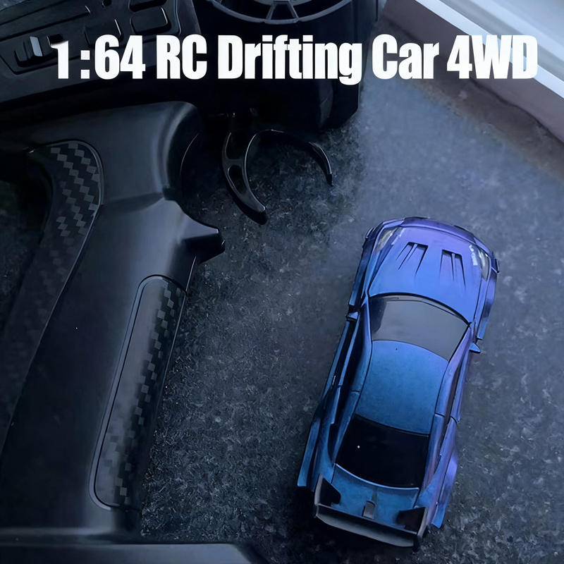 Mini 1:64 4WD RC Drift Car 15K - Model Kit Ae86 のレビューと価格