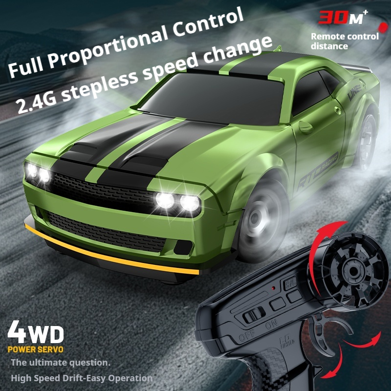 Mini 1:64 4WD RC Drift Car 15K - Model Kit Ae86 のレビューと価格