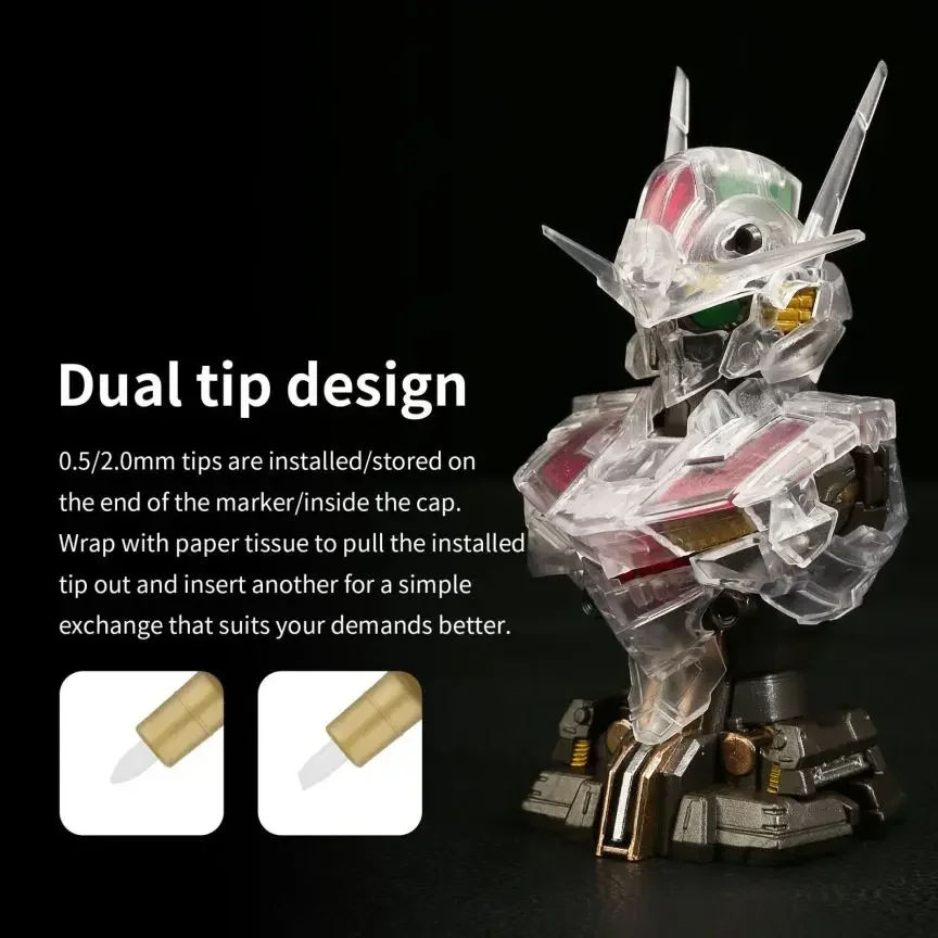 DSPIAE MKA 12 Colors Super Met - Model Kit Markers のレビューと価格