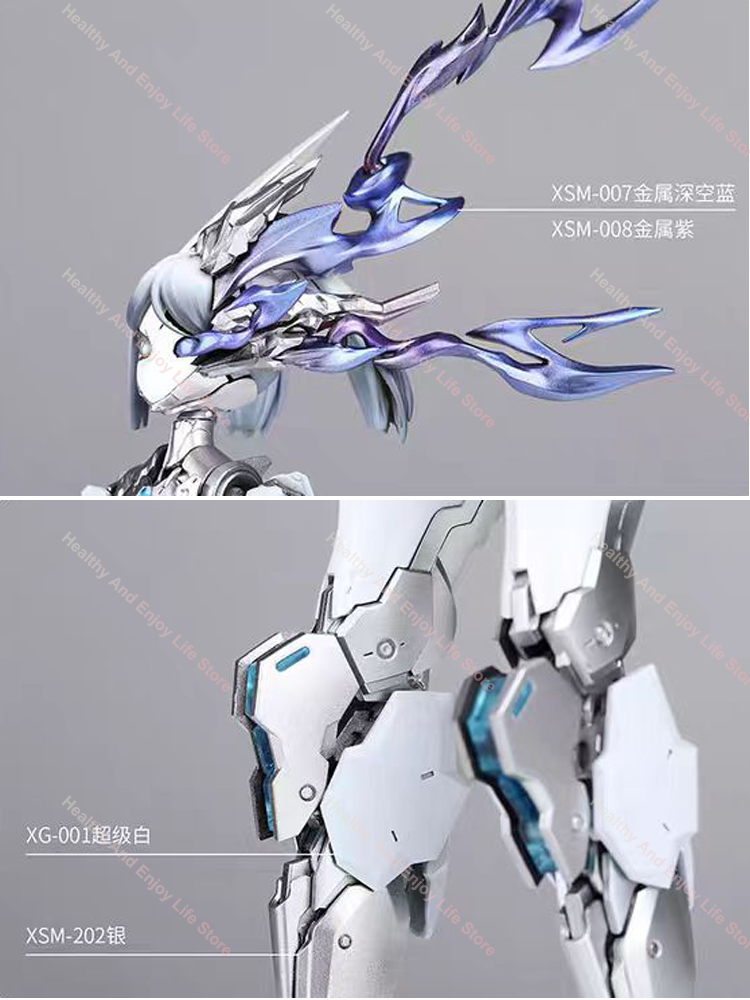 XSM 50ml Metallic Water-basedp - Model Kit Paint Set のレビューと価格