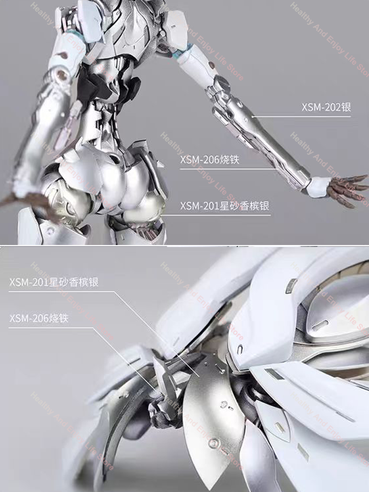 XSM 50ml Metallic Water-basedp - Model Kit Paint Set のレビューと価格